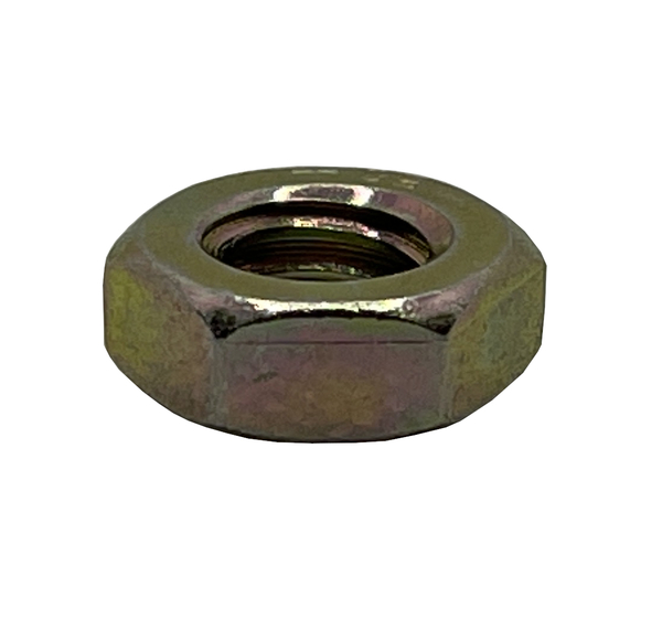 A042020000J8Z 5/16-18 JAM NUT GRADE 8  ZINC YELLOW